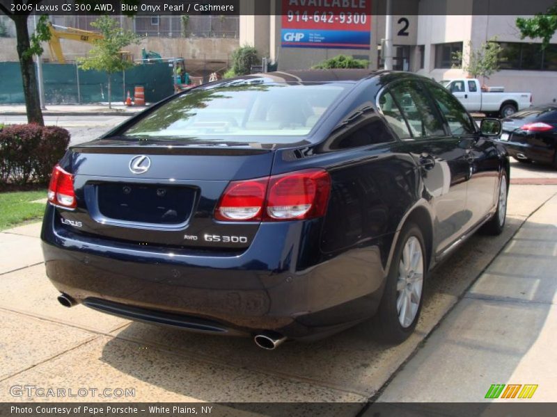 Blue Onyx Pearl / Cashmere 2006 Lexus GS 300 AWD