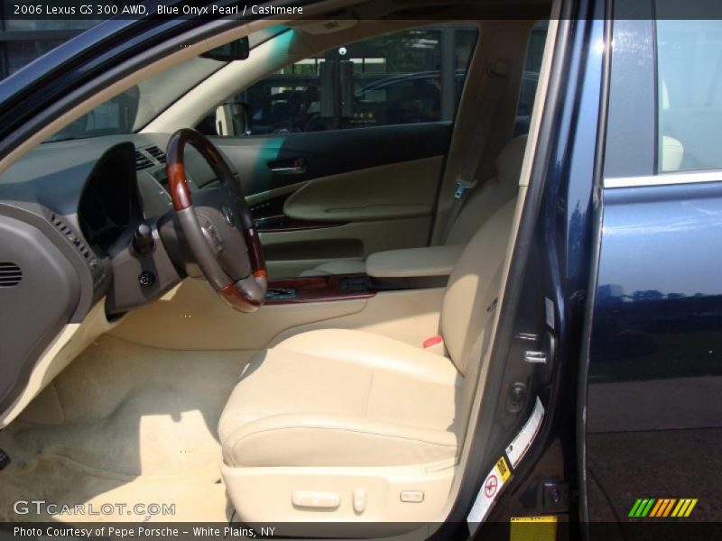 Blue Onyx Pearl / Cashmere 2006 Lexus GS 300 AWD