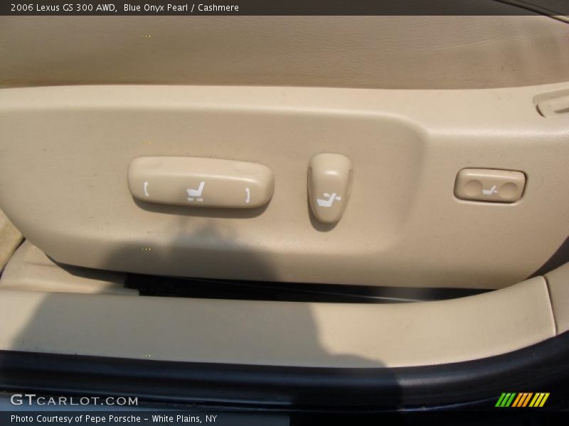 Blue Onyx Pearl / Cashmere 2006 Lexus GS 300 AWD