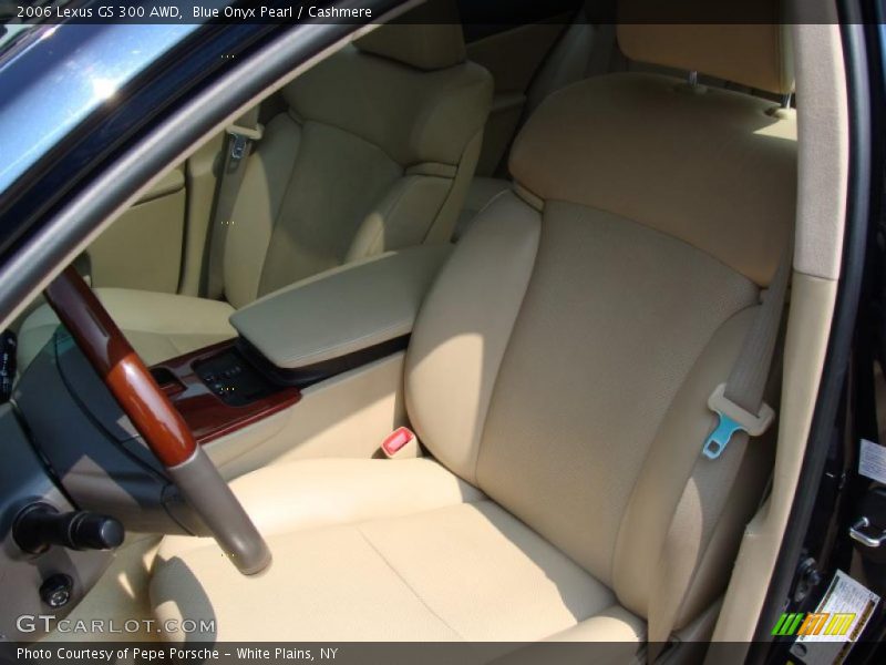 Blue Onyx Pearl / Cashmere 2006 Lexus GS 300 AWD