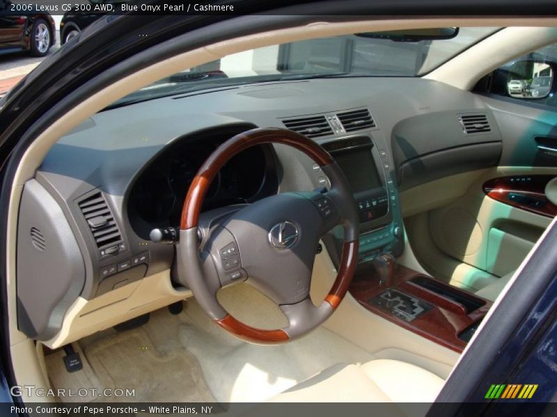 Blue Onyx Pearl / Cashmere 2006 Lexus GS 300 AWD