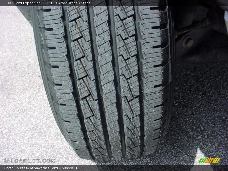 Oxford White / Stone 2007 Ford Expedition EL XLT