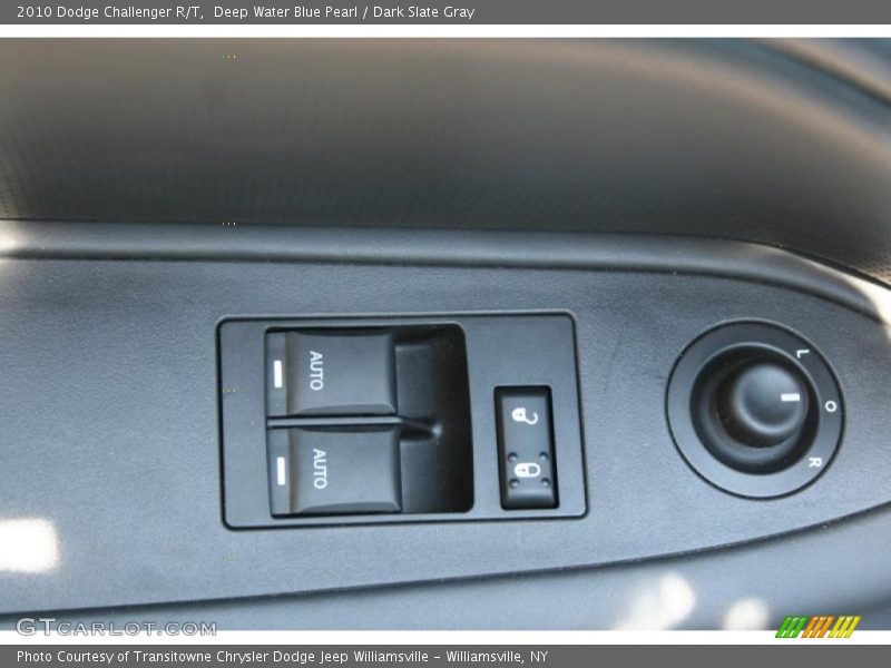 Deep Water Blue Pearl / Dark Slate Gray 2010 Dodge Challenger R/T