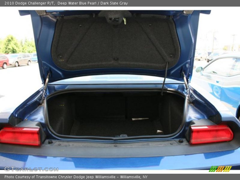 Deep Water Blue Pearl / Dark Slate Gray 2010 Dodge Challenger R/T