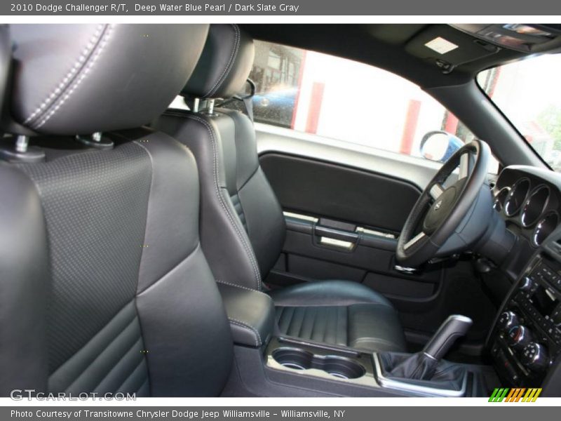 Deep Water Blue Pearl / Dark Slate Gray 2010 Dodge Challenger R/T