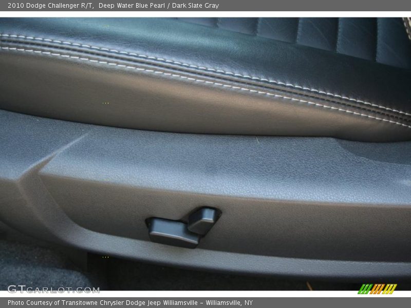 Deep Water Blue Pearl / Dark Slate Gray 2010 Dodge Challenger R/T