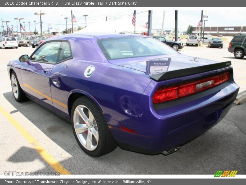 Plum Crazy Purple Pearl / Dark Slate Gray 2010 Dodge Challenger SRT8