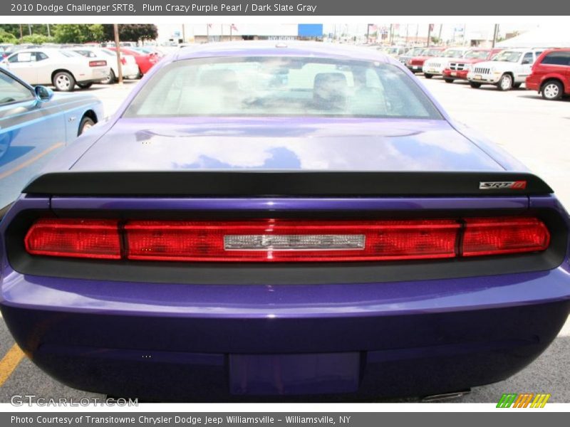 Plum Crazy Purple Pearl / Dark Slate Gray 2010 Dodge Challenger SRT8