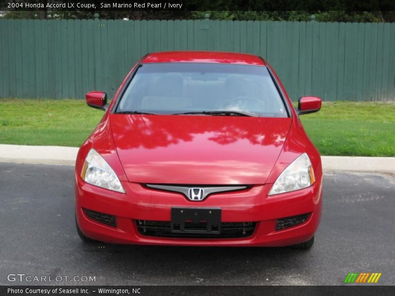 San Marino Red Pearl / Ivory 2004 Honda Accord LX Coupe