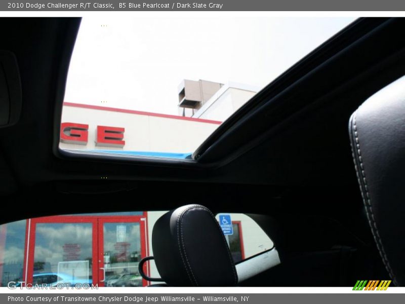 B5 Blue Pearlcoat / Dark Slate Gray 2010 Dodge Challenger R/T Classic