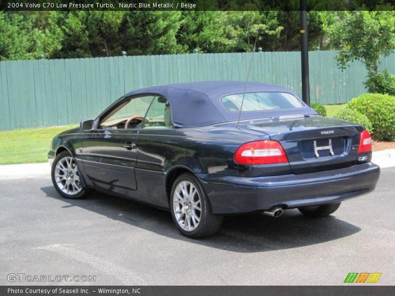 Nautic Blue Metallic / Beige 2004 Volvo C70 Low Pressure Turbo