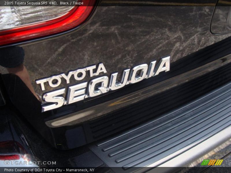 Black / Taupe 2005 Toyota Sequoia SR5 4WD