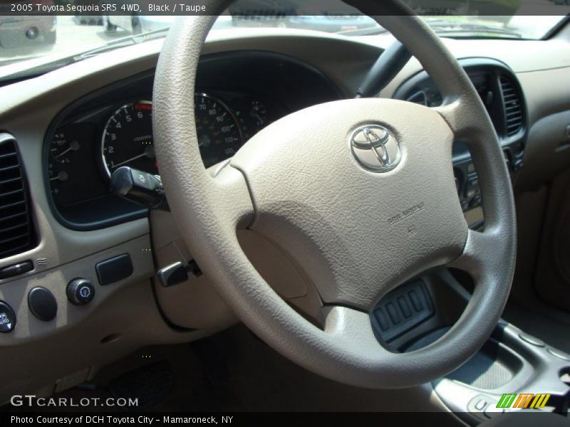 Black / Taupe 2005 Toyota Sequoia SR5 4WD