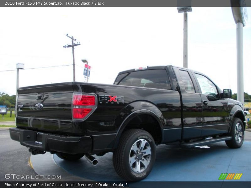 Tuxedo Black / Black 2010 Ford F150 FX2 SuperCab