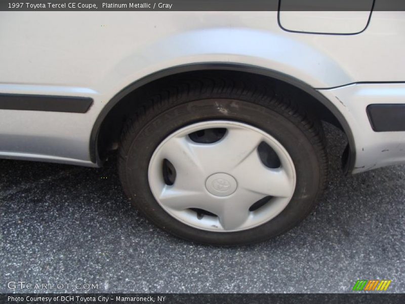 Platinum Metallic / Gray 1997 Toyota Tercel CE Coupe