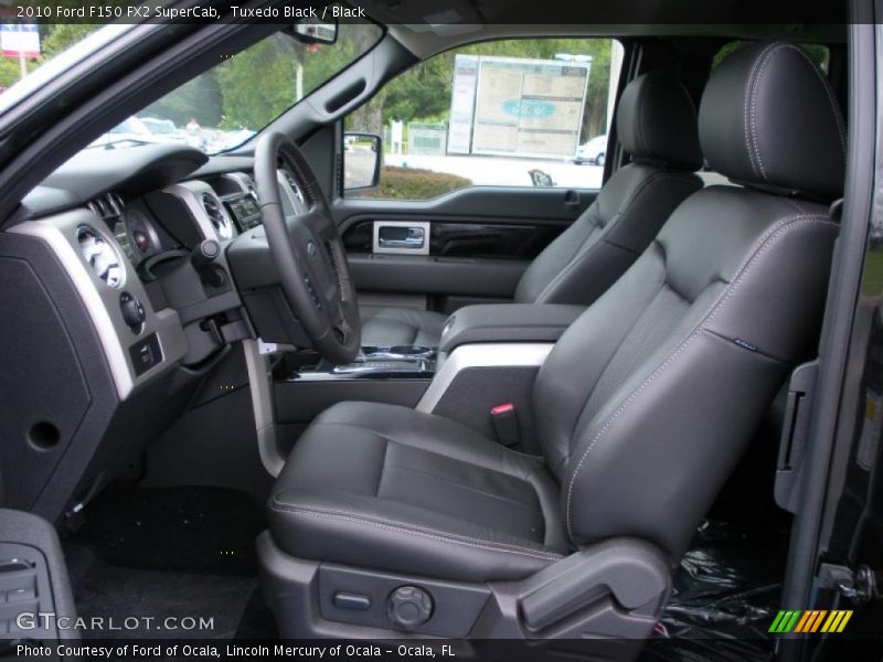 Tuxedo Black / Black 2010 Ford F150 FX2 SuperCab