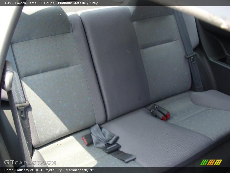 Platinum Metallic / Gray 1997 Toyota Tercel CE Coupe