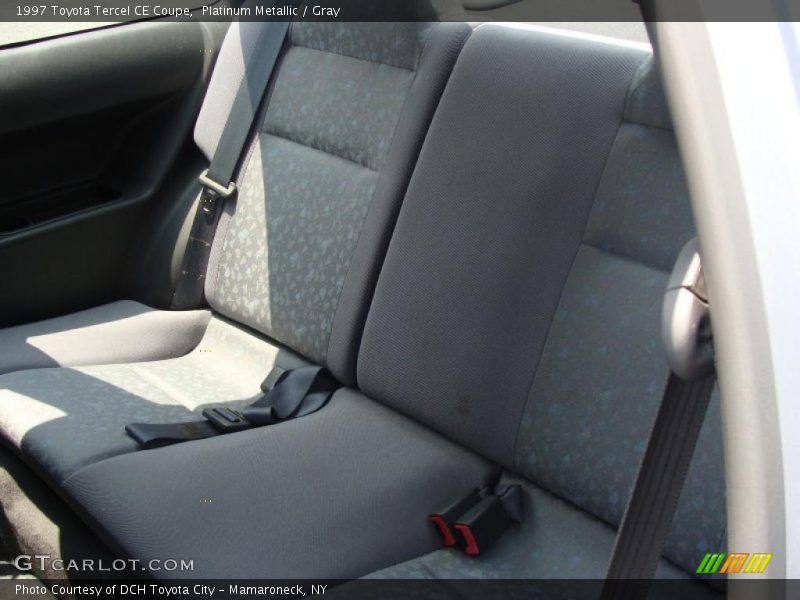 Platinum Metallic / Gray 1997 Toyota Tercel CE Coupe