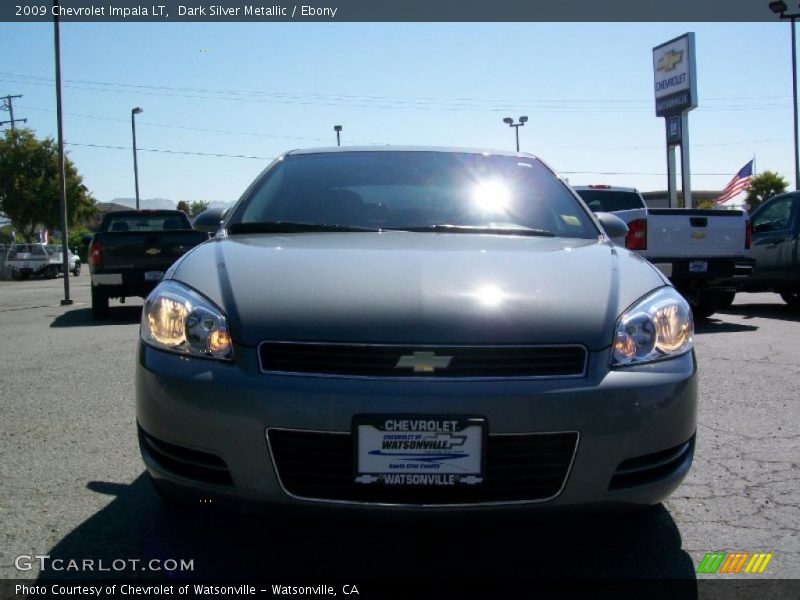 Dark Silver Metallic / Ebony 2009 Chevrolet Impala LT