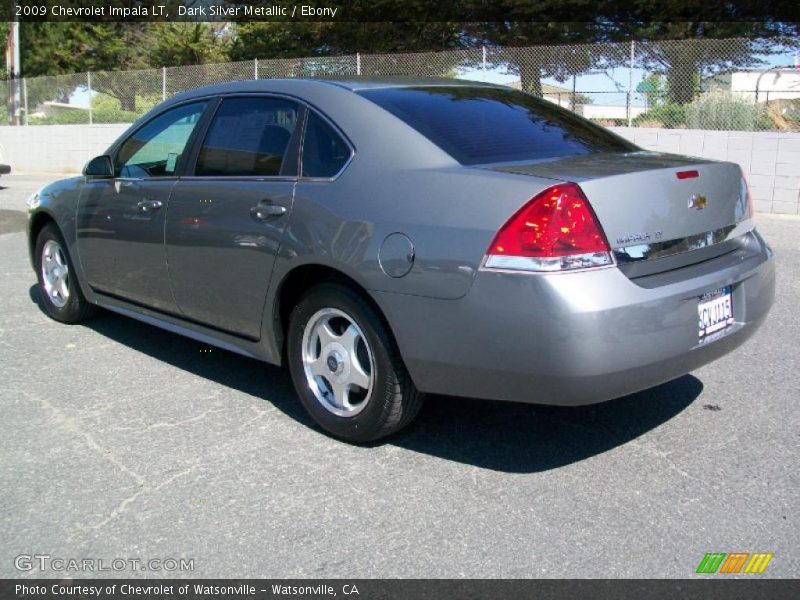 Dark Silver Metallic / Ebony 2009 Chevrolet Impala LT