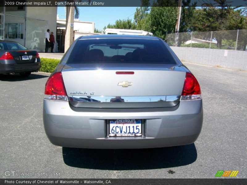 Dark Silver Metallic / Ebony 2009 Chevrolet Impala LT