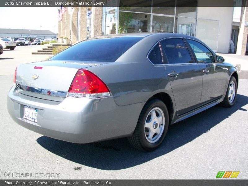 Dark Silver Metallic / Ebony 2009 Chevrolet Impala LT