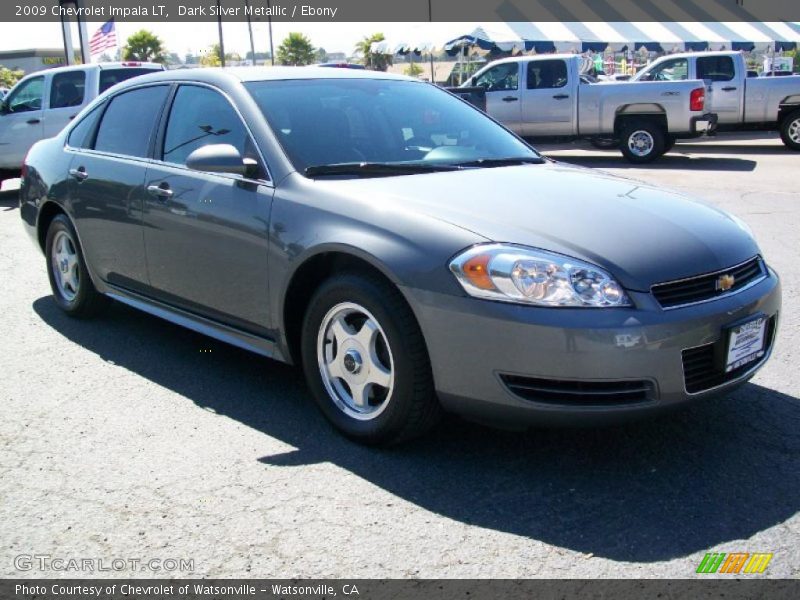 Dark Silver Metallic / Ebony 2009 Chevrolet Impala LT
