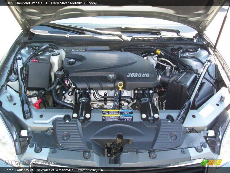 Dark Silver Metallic / Ebony 2009 Chevrolet Impala LT