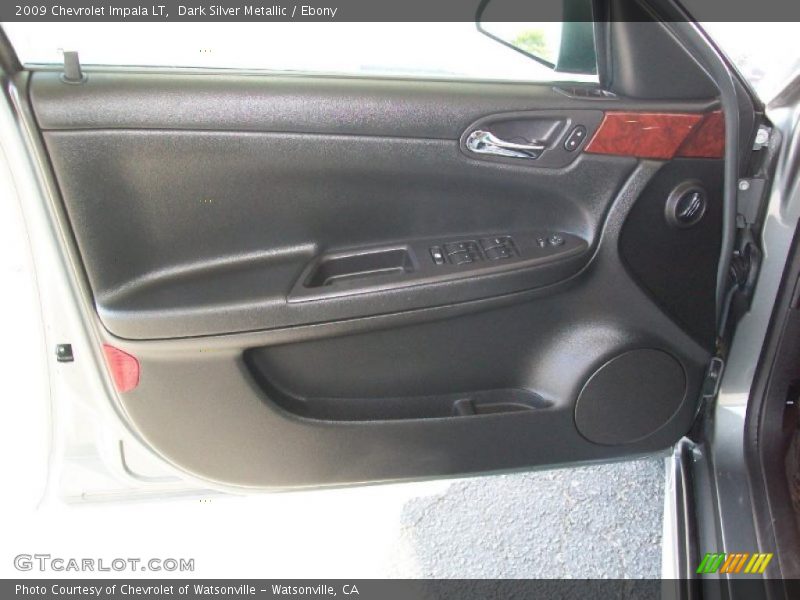 Dark Silver Metallic / Ebony 2009 Chevrolet Impala LT