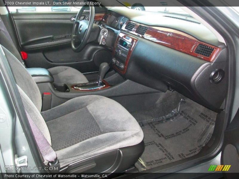Dark Silver Metallic / Ebony 2009 Chevrolet Impala LT