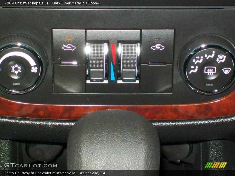 Dark Silver Metallic / Ebony 2009 Chevrolet Impala LT