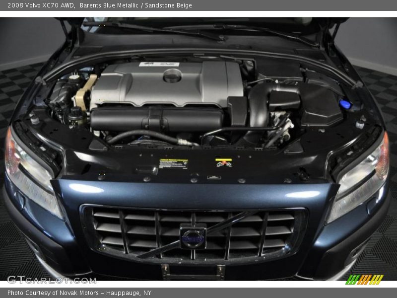 Barents Blue Metallic / Sandstone Beige 2008 Volvo XC70 AWD