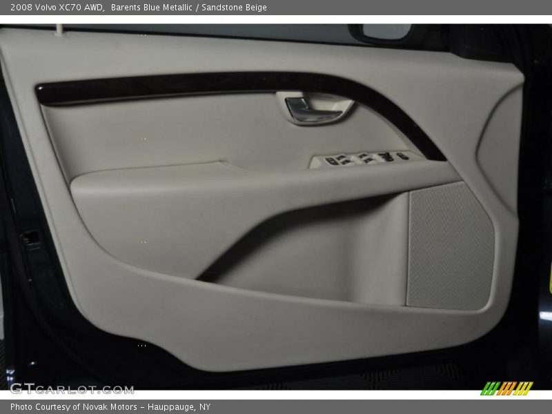 Barents Blue Metallic / Sandstone Beige 2008 Volvo XC70 AWD