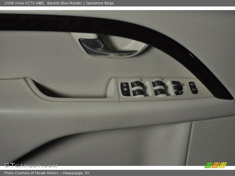 Barents Blue Metallic / Sandstone Beige 2008 Volvo XC70 AWD