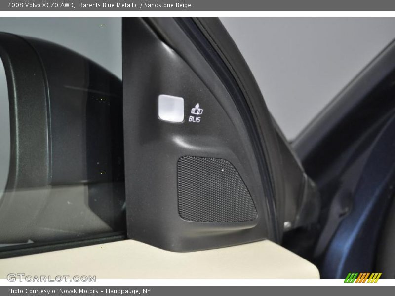 Barents Blue Metallic / Sandstone Beige 2008 Volvo XC70 AWD