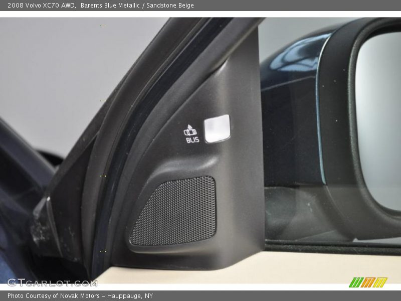 Barents Blue Metallic / Sandstone Beige 2008 Volvo XC70 AWD