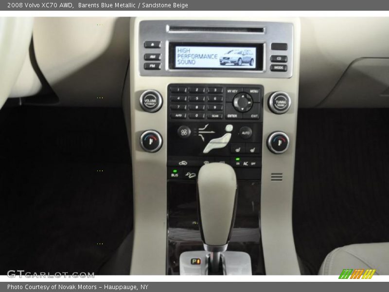 Barents Blue Metallic / Sandstone Beige 2008 Volvo XC70 AWD