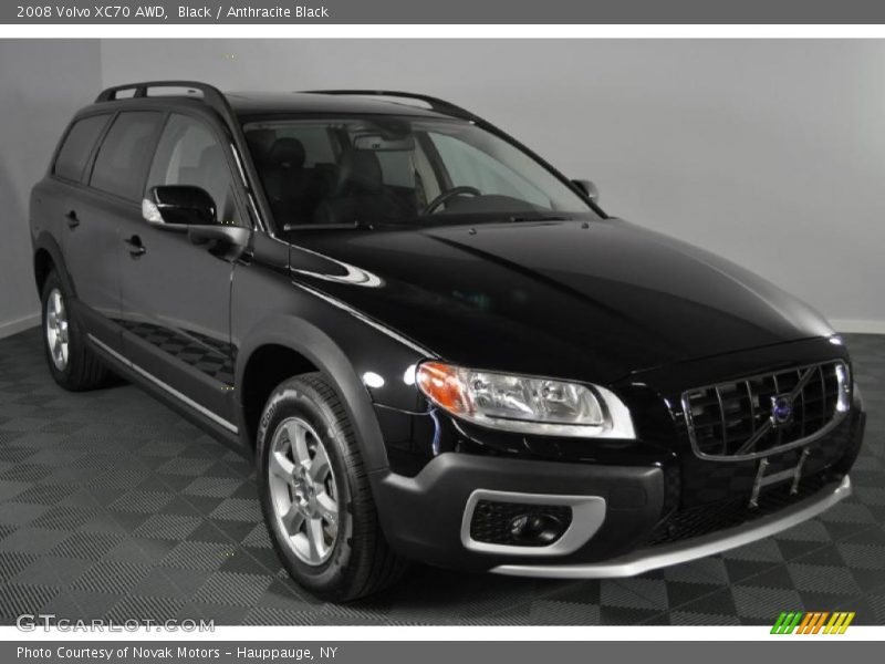 Black / Anthracite Black 2008 Volvo XC70 AWD