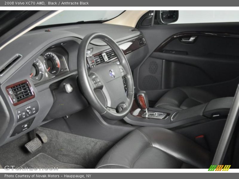 Black / Anthracite Black 2008 Volvo XC70 AWD