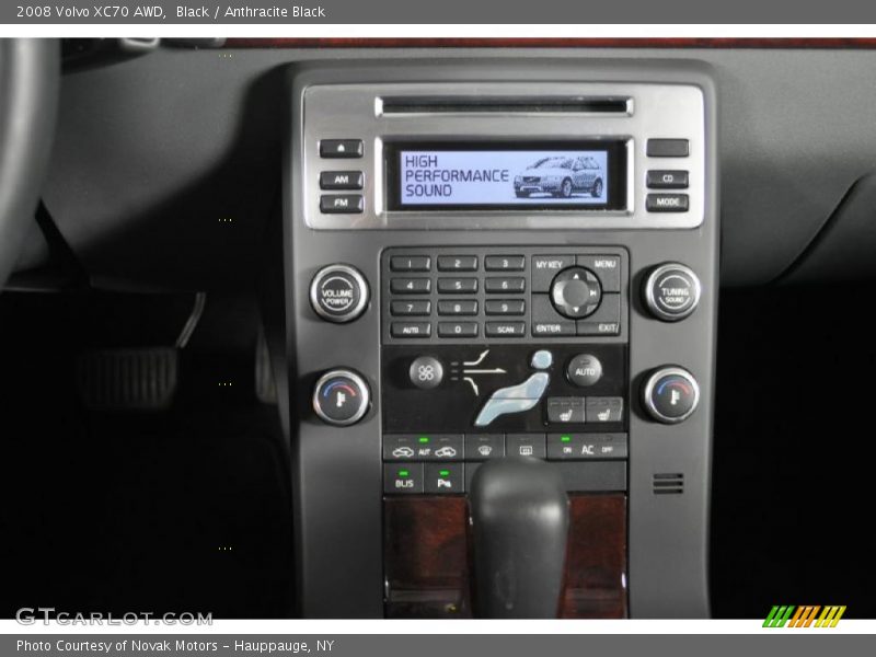 Black / Anthracite Black 2008 Volvo XC70 AWD