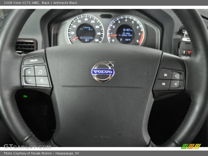 Black / Anthracite Black 2008 Volvo XC70 AWD