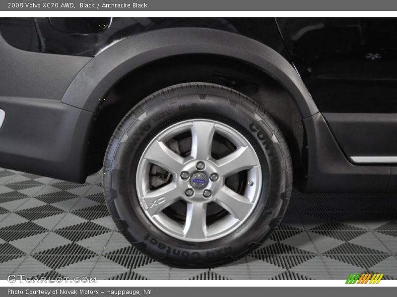 Black / Anthracite Black 2008 Volvo XC70 AWD