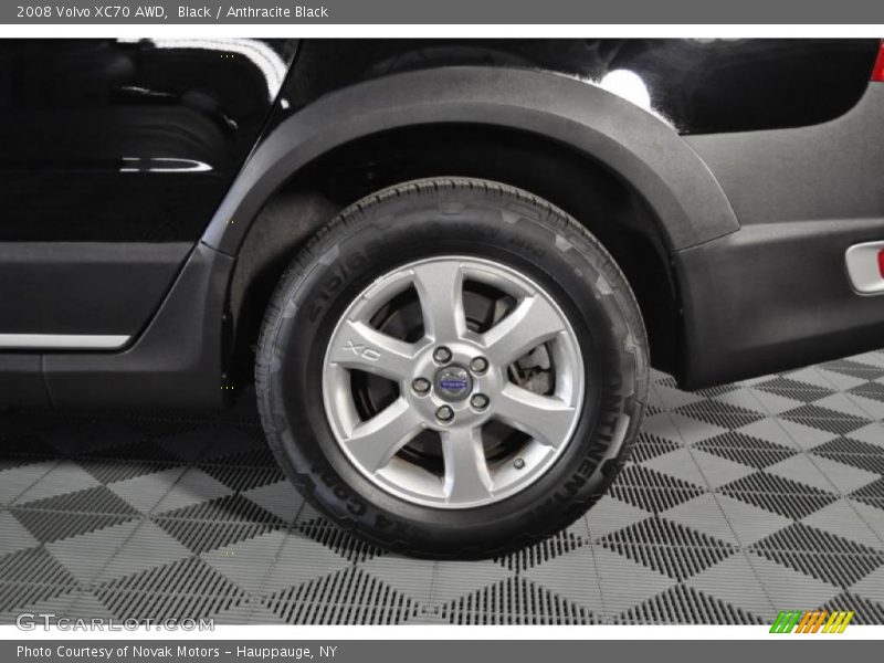 Black / Anthracite Black 2008 Volvo XC70 AWD