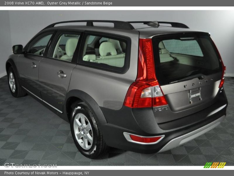 Oyster Grey Metallic / Sandstone Beige 2008 Volvo XC70 AWD