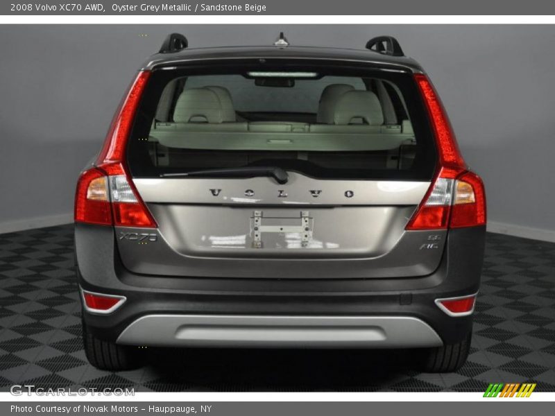 Oyster Grey Metallic / Sandstone Beige 2008 Volvo XC70 AWD