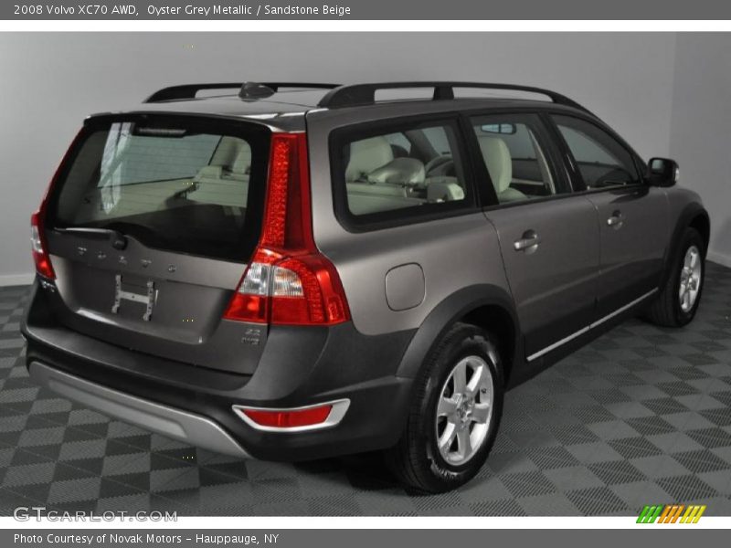 Oyster Grey Metallic / Sandstone Beige 2008 Volvo XC70 AWD