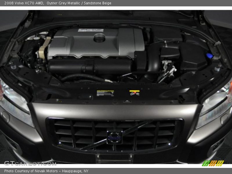 Oyster Grey Metallic / Sandstone Beige 2008 Volvo XC70 AWD