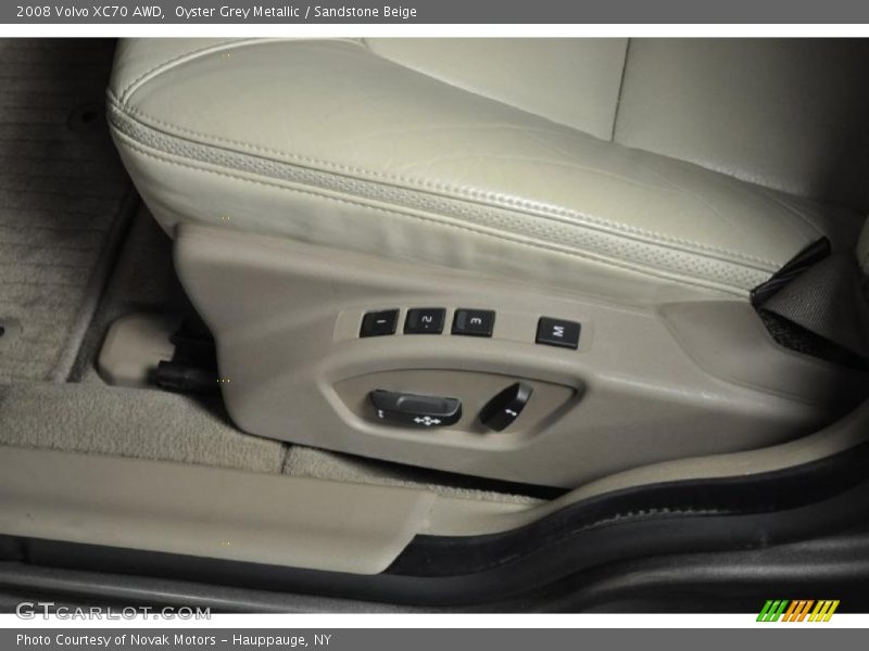 Oyster Grey Metallic / Sandstone Beige 2008 Volvo XC70 AWD