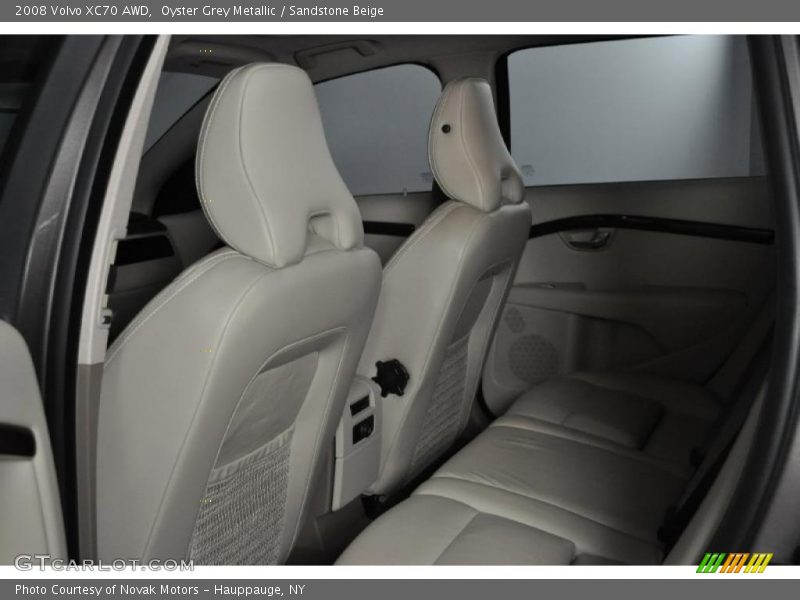 Oyster Grey Metallic / Sandstone Beige 2008 Volvo XC70 AWD