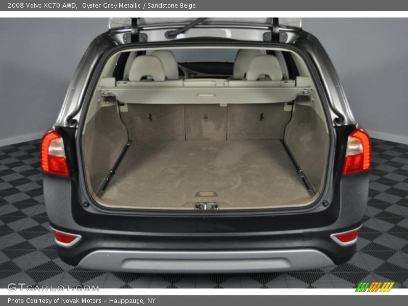 Oyster Grey Metallic / Sandstone Beige 2008 Volvo XC70 AWD